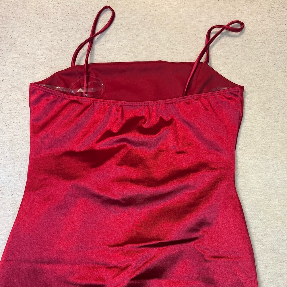 Windsor Wrapped in Satin Mini Dress NWOT - Picture 7 of 8